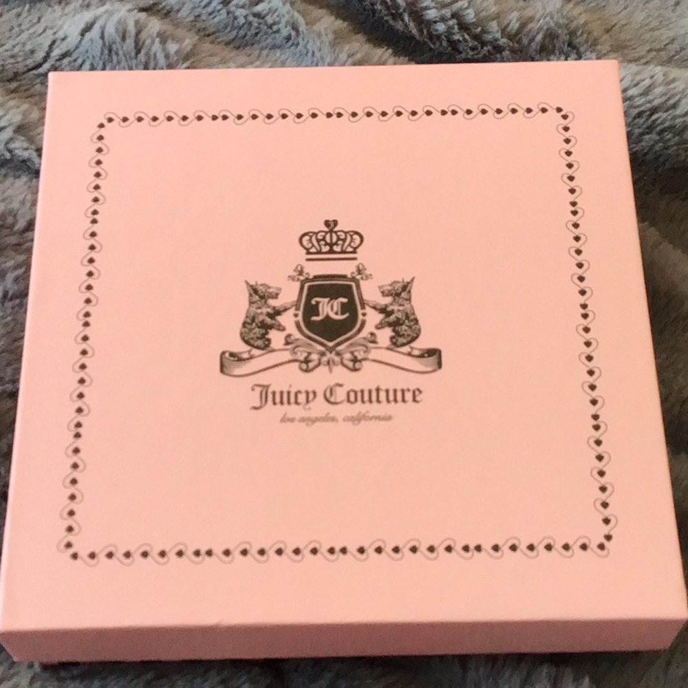 Gift Idea Juicy Couture Dusty Blush Pink Heritage Small Credit Card Wallet NWT - Picture 6 of 6
